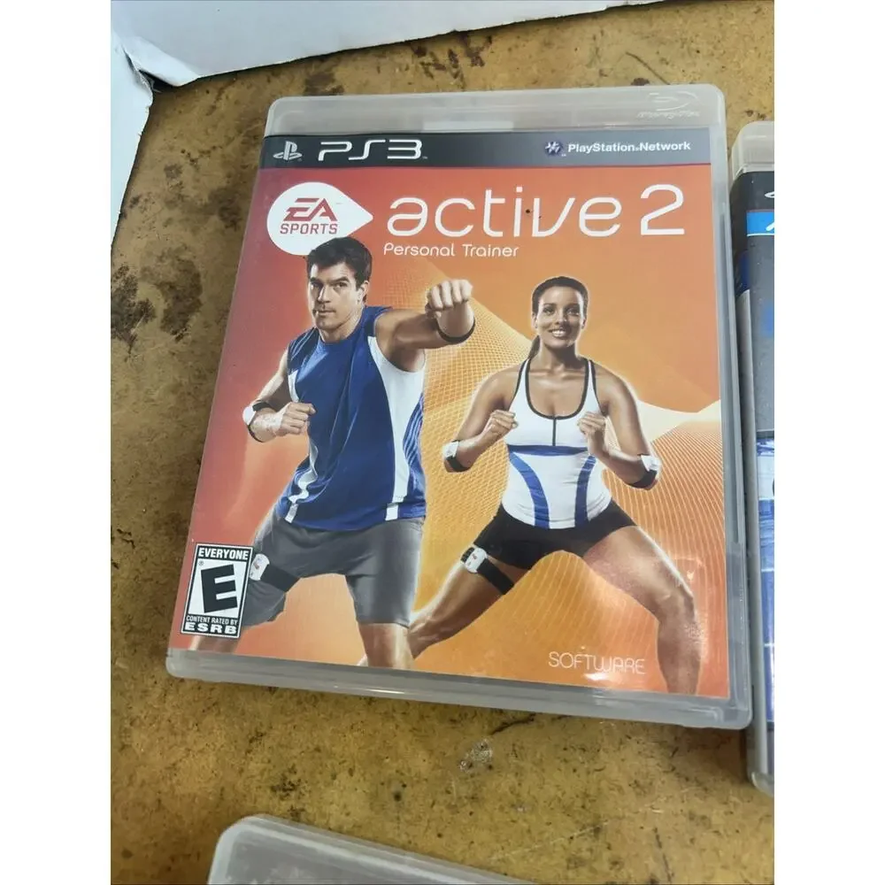 5 game ps3 bundle lot Just Dance 3 Karaoke Active 2 Sports Champions Zumba FS/H